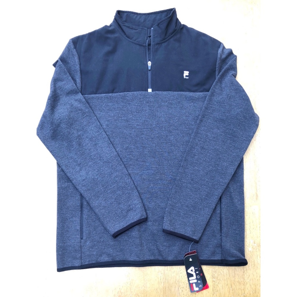 NWT Men’s Fila Pull Over Sweater ✨